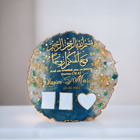 Premium custom resin Wedding tray